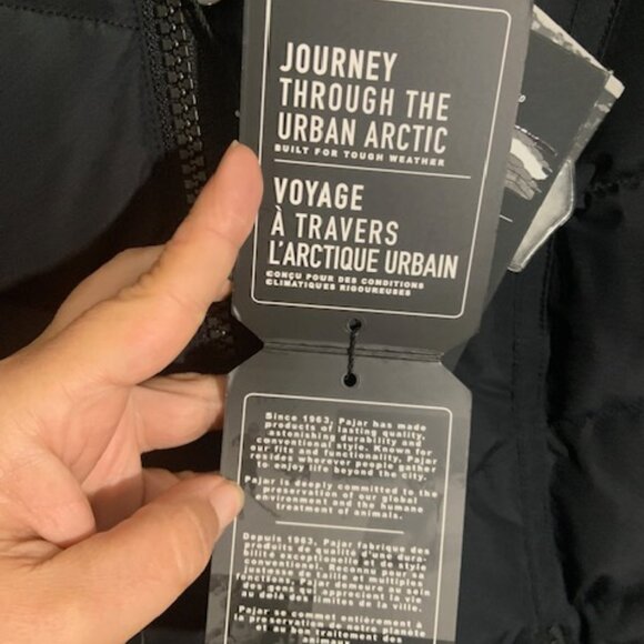 NWT Pajar Puffer Parka Extreme Cold Quilted Warm Women's Winter Jacket - Size M - Picture 5 of 13